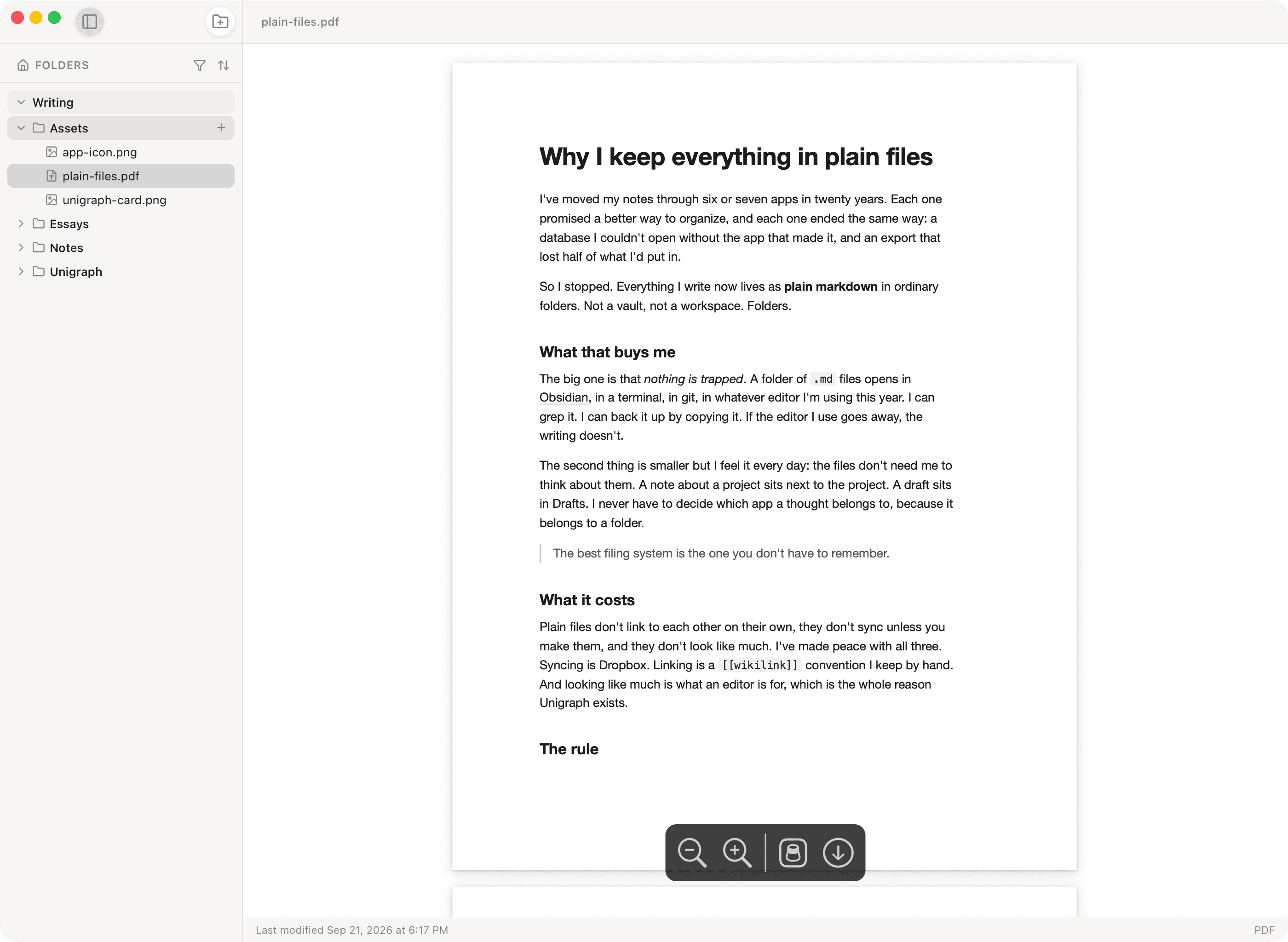 Library · browse your folders